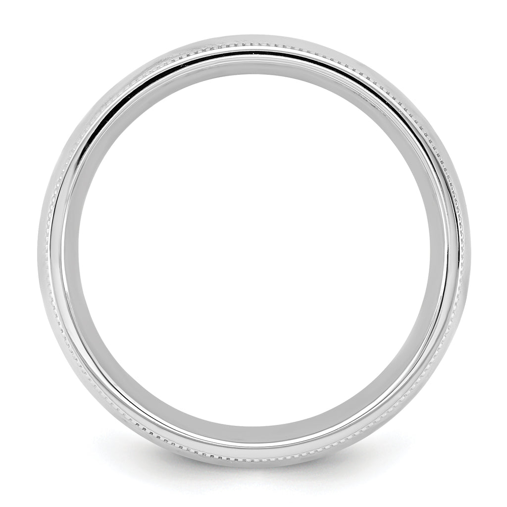 14KW 5.5mm Milgrain Comfort Fit Band