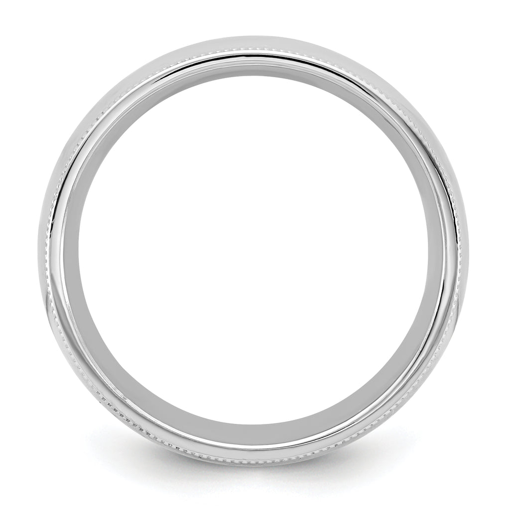 14KW 6.5mm Milgrain Comfort Fit Band