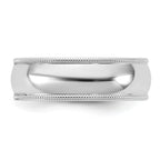14KW 6.5mm Milgrain Comfort Fit Band