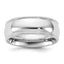 7.0mm 10K White Gold Milgrain Comfort Fit Wedding Band - Sophia Jewelers