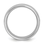 14KW 8mm Milgrain Comfort Fit Band