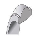 14KW 6.5mm Milgrain Comfort Fit Band