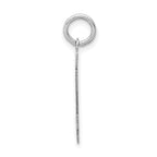 14kw Small Satin Number 94 Charm