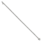 Lab-Grown Diamond Tennis Bracelet in 14K White Gold, 3mm (2 3/4 ct. tw.), 7 Inch - Sophia Jewelers
