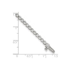 Lab-Grown Diamond Tennis Bracelet in 14K White Gold, 3mm (2 3/4 ct. tw.), 7 Inch - Sophia Jewelers