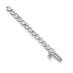 Lab-Grown Diamond Tennis Bracelet in 14K White Gold, 3mm (2 3/4 ct. tw.), 7 Inch - Sophia Jewelers