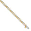 14k Complete 4.3 carat Round AA Diamond 3-prong 7 inch Tennis Bracelet