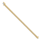 14k 1 7/8 carat Lab Grown Diamond VS/SI+ G+ Complete Round Tennis Bracelet