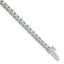 14k White Gold 2 1/6 carat Lab Grown Diamond VS/SI+ G+ Complete Round Tennis Bracelet
