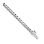 Lab-Grown Diamond Tennis Bracelet in 14K White Gold, 4mm (2 1/6 ct. tw.), 7 Inch - Sophia Jewelers