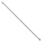 Lab-Grown Diamond Tennis Bracelet in 14K White Gold, 4mm (2 1/5 ct. tw.), 7 Inch - Sophia Jewelers