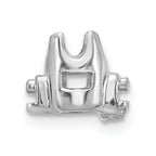 14k White Gold Head Holds up to 2.75mm for X864 Add-a-Diamond Bracelet