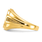 14k Men's Onyx Ring Mounting (No Stone Included)