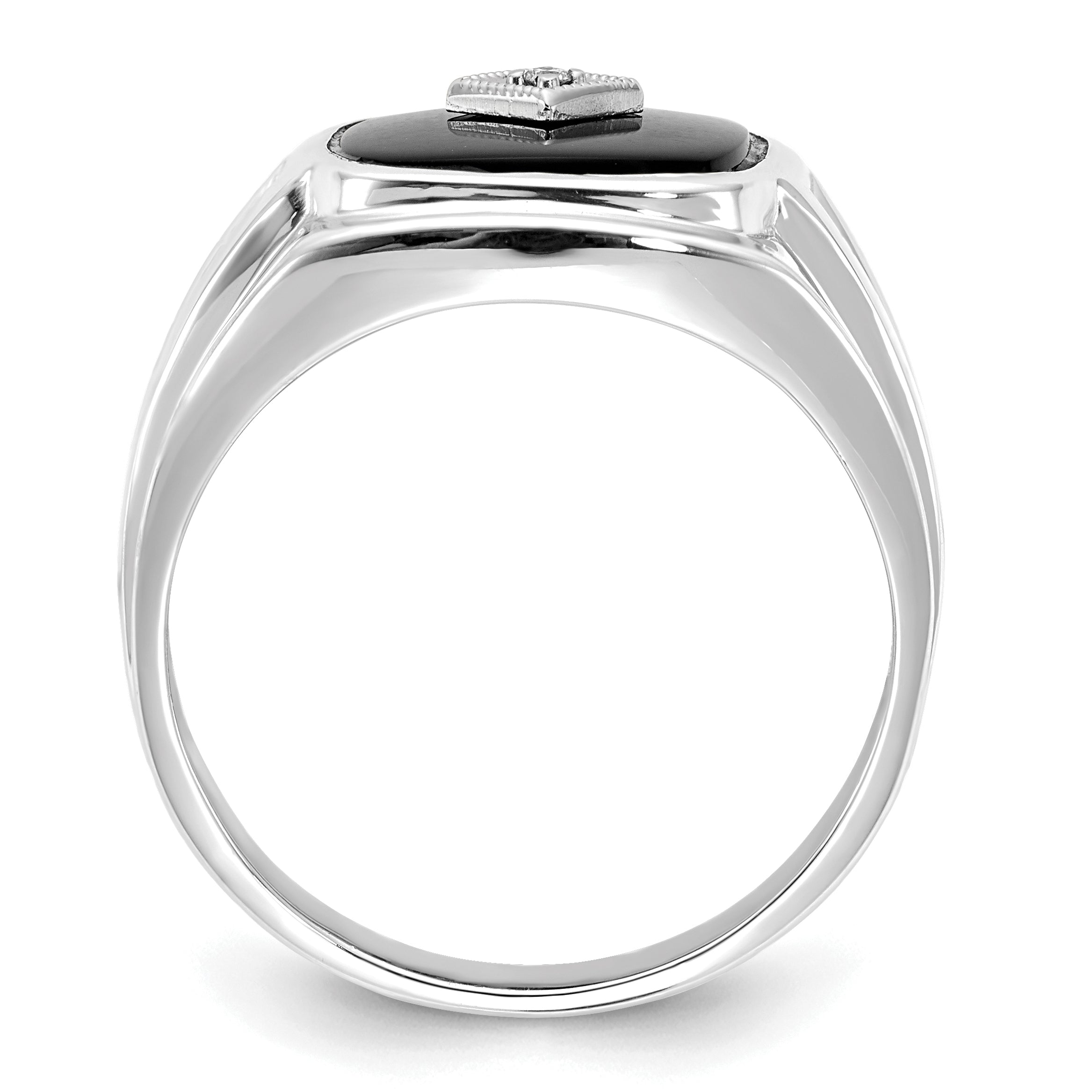14kw AA Diamond Men's Ring Secondary image