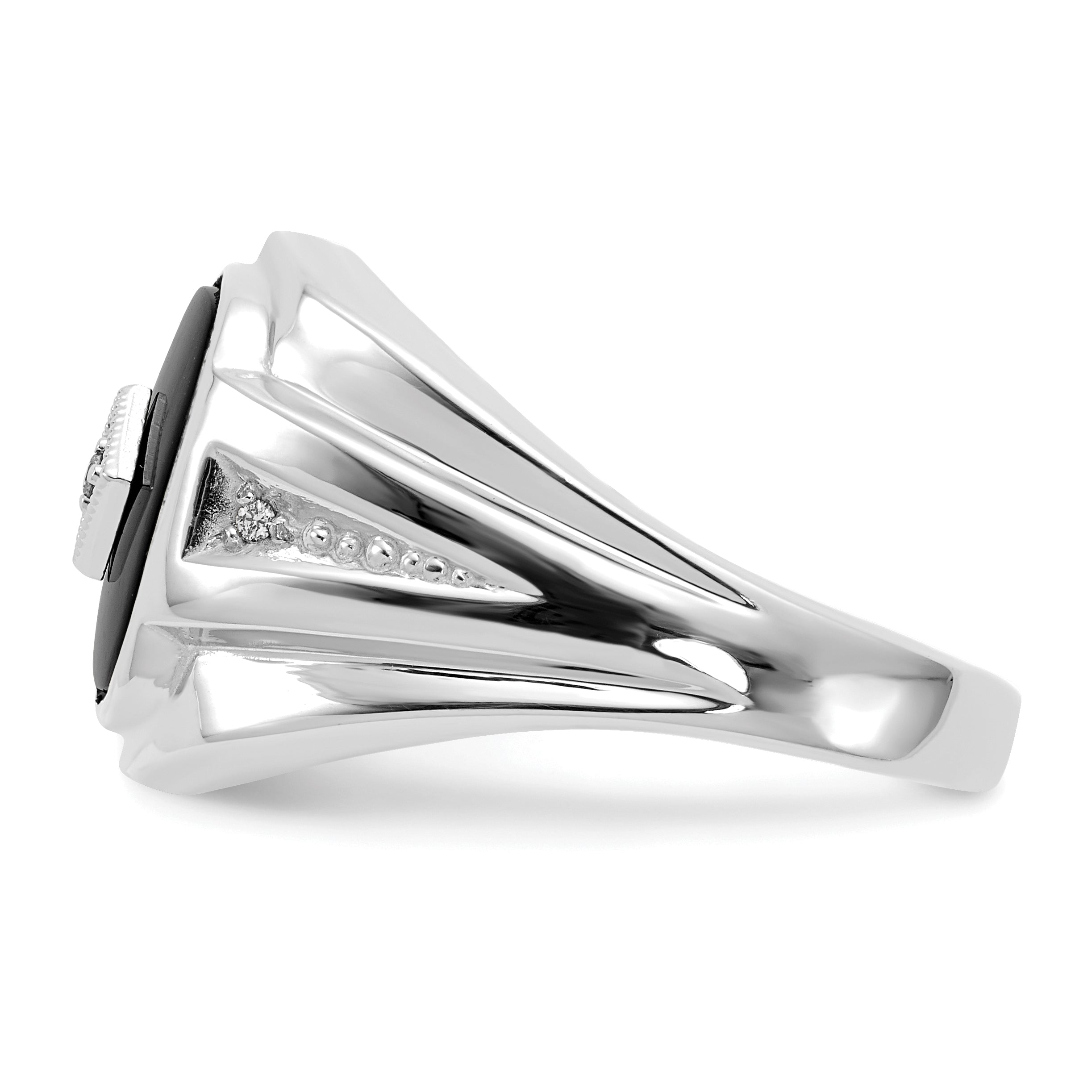 14kw AA Diamond Men's Ring