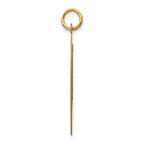 14K MIZPAH COIN 2-piece Heart Charm
