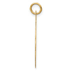 Graduation Day Disc Charm in 14K Yellow Gold, 29mm Engravable - Sophia Jewelers