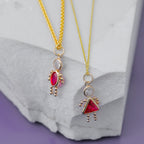 14K .8mm Diamond-Cut Cable with Lobster Clasp Chain