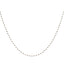 14k White Gold Coffee Brown Diamond Briolette Necklace