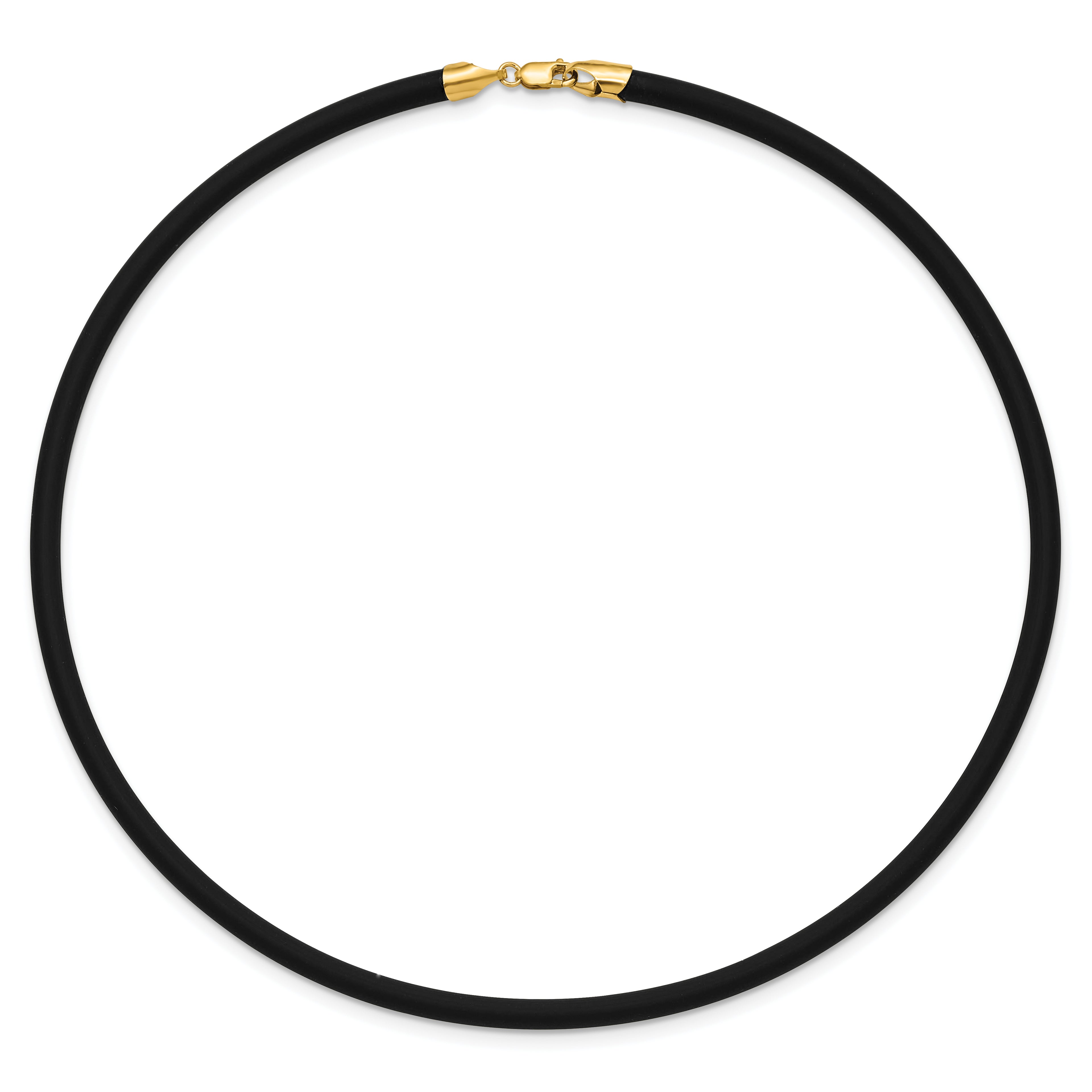 14K Yellow Gold Cord Chain Necklace 4mm