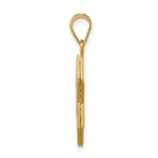 14k Star of David Pendant