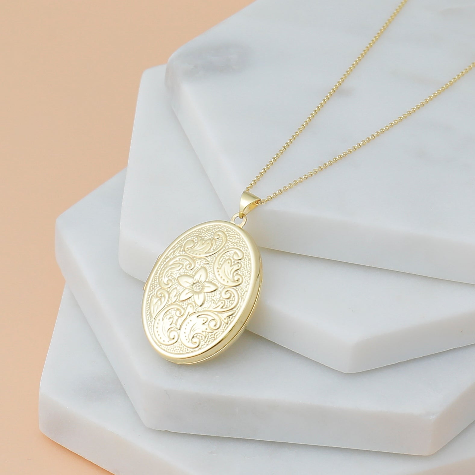 14K 1mm Round Open Link Cable with Lobster Clasp Chain