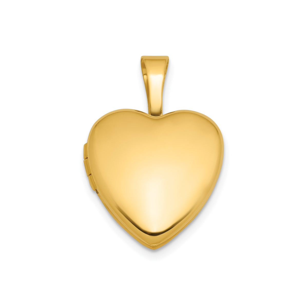 Heart Locket in 14K Yellow Gold - Sophia Jewelers