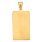 14ky The Fool Tarot Card Pendant