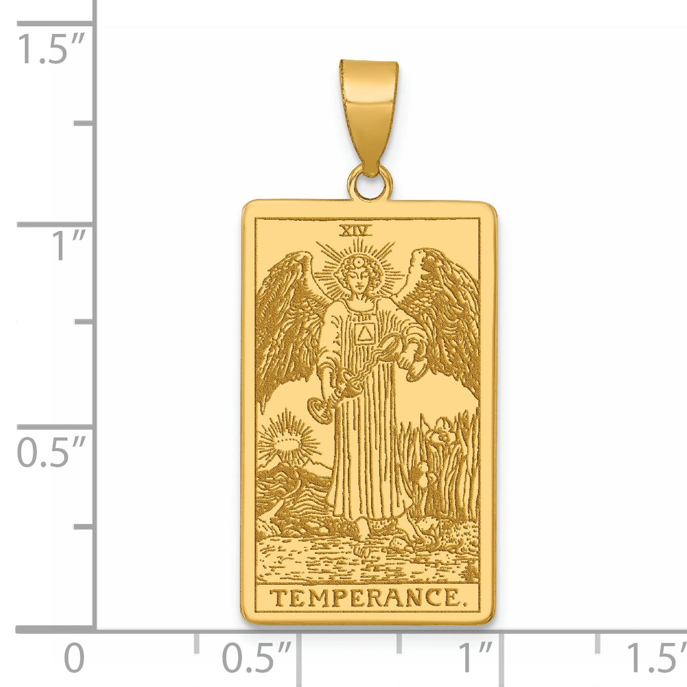 14ky The Empress Tarot Card Pendant