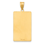 14ky The Emperor Tarot Card Pendant