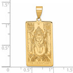 14ky The Hierophant Tarot Card Pendant