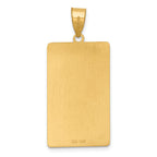 14ky Justice Tarot Card Pendant