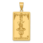 14ky The Hanged Man Tarot Card Pendant