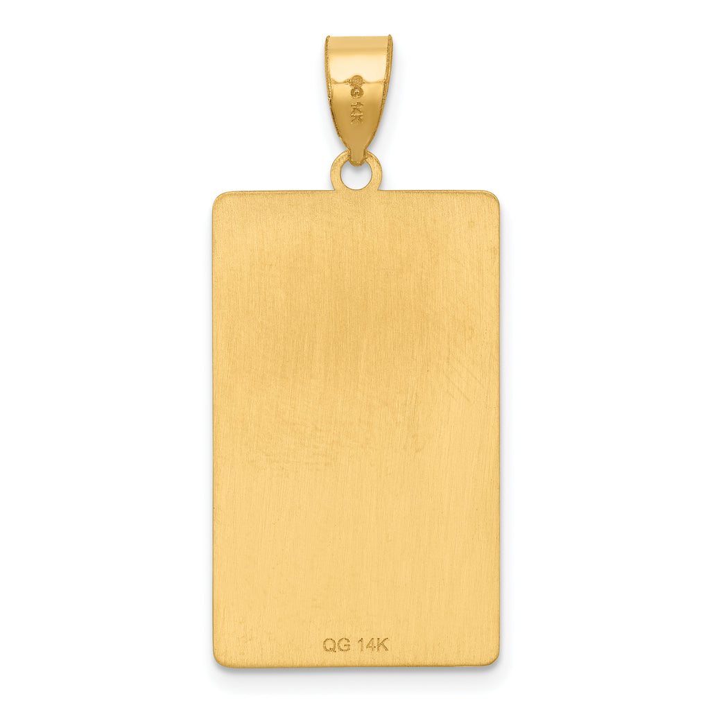14ky Death Tarot Card Pendant