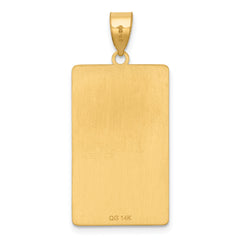 14ky Death Tarot Card Pendant