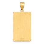 14ky The Tower Tarot Card Pendant