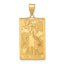 14ky The Tower Tarot Card Pendant