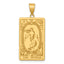14ky The World Tarot Card Pendant