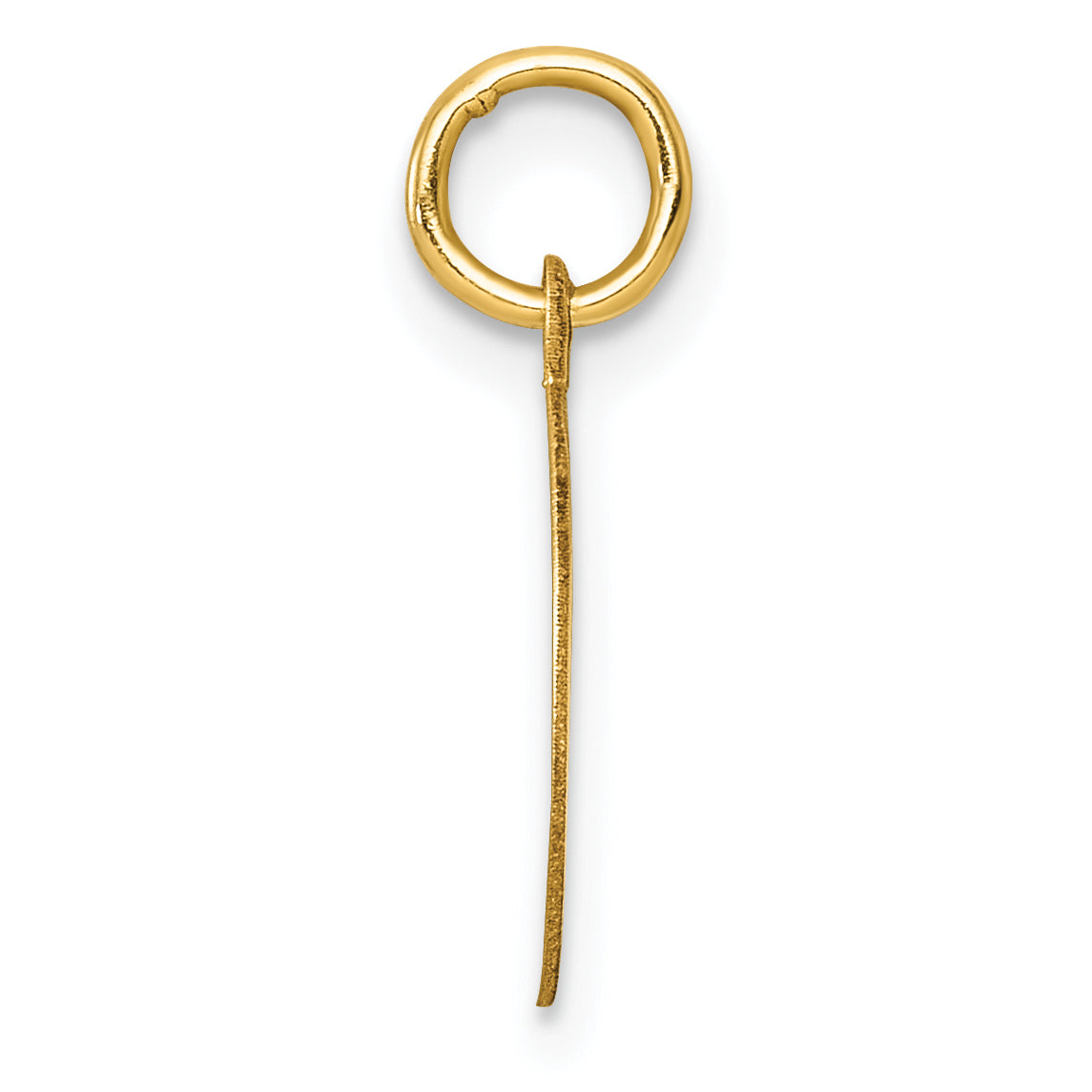 14K Round Disc Charm