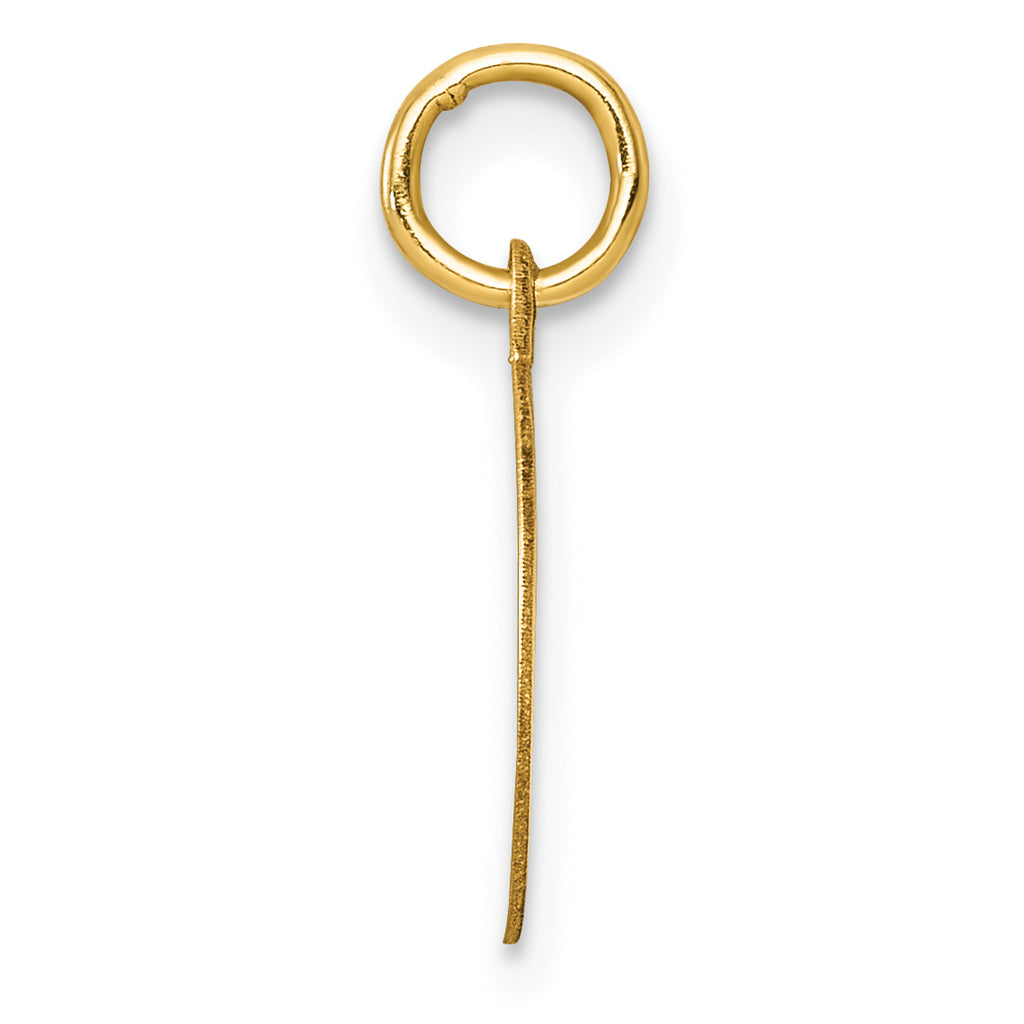 14K Round Disc Charm