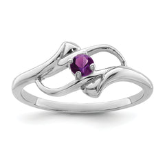 Sterling Silver Rhodium-plated Family Jewelry Mounting (No Stone Included)