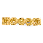 14k Polished 5-Stone Mothers Ring Mounting (No Stone Included)