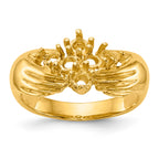 14k 6 Stone Family Ring Mounting (No Stone Included)