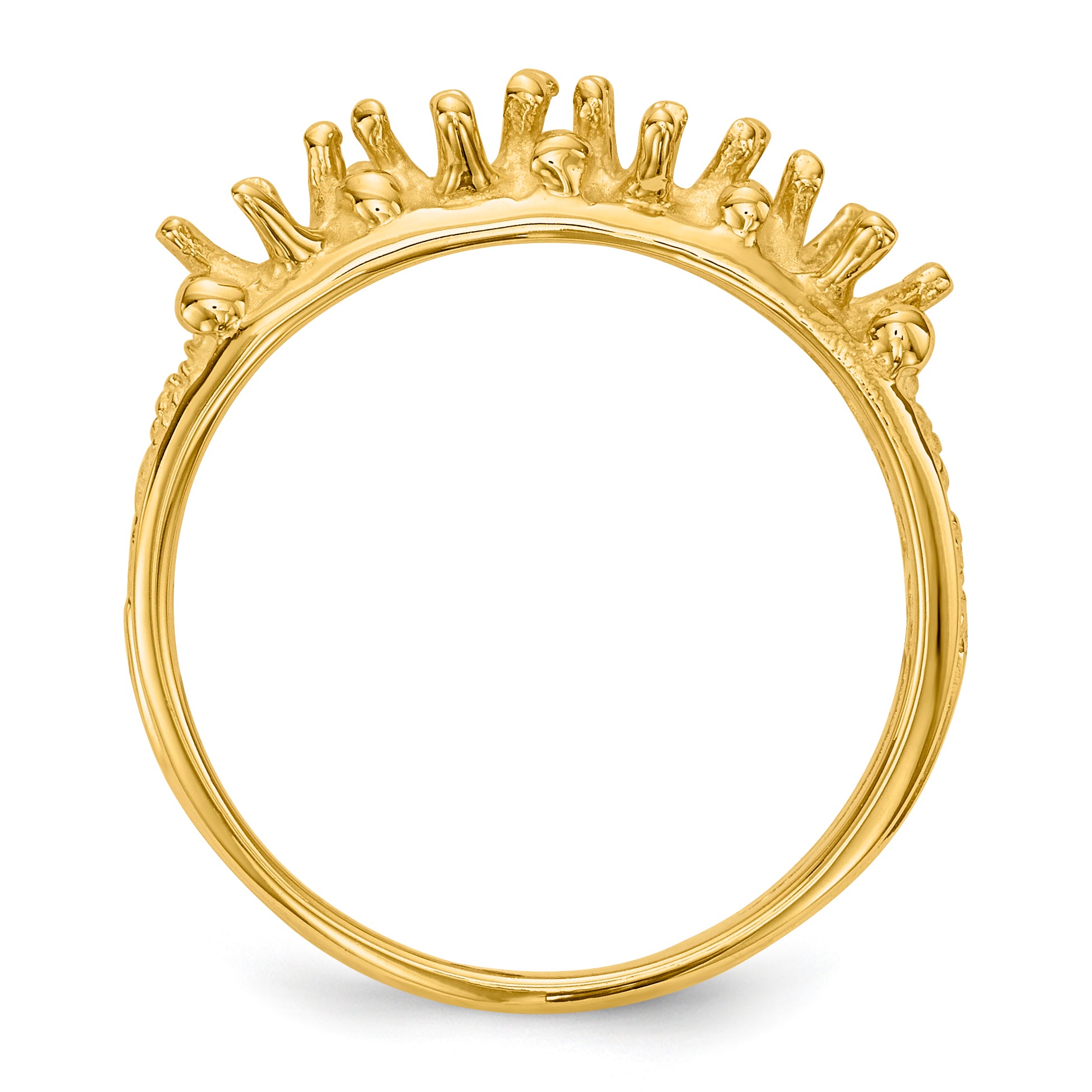 14k 4 Stone Family Ring Mounting (No Stone Included)