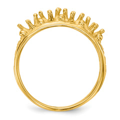 14k 4 Stone Family Ring Mounting (No Stone Included)