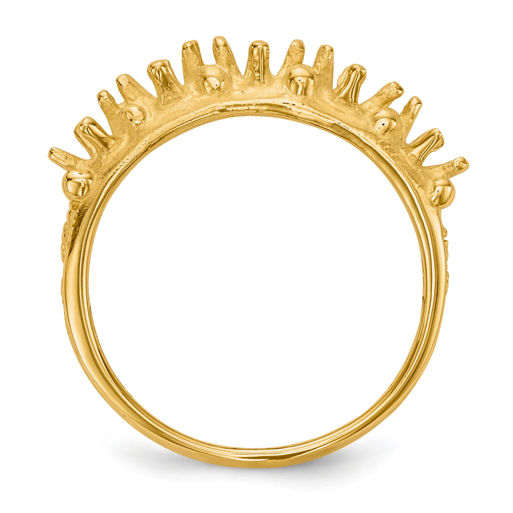 14k 5 Stone Family Ring Mounting (No Stone Included)