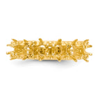 14k 6 Stone Family Ring Mounting (No Stone Included)