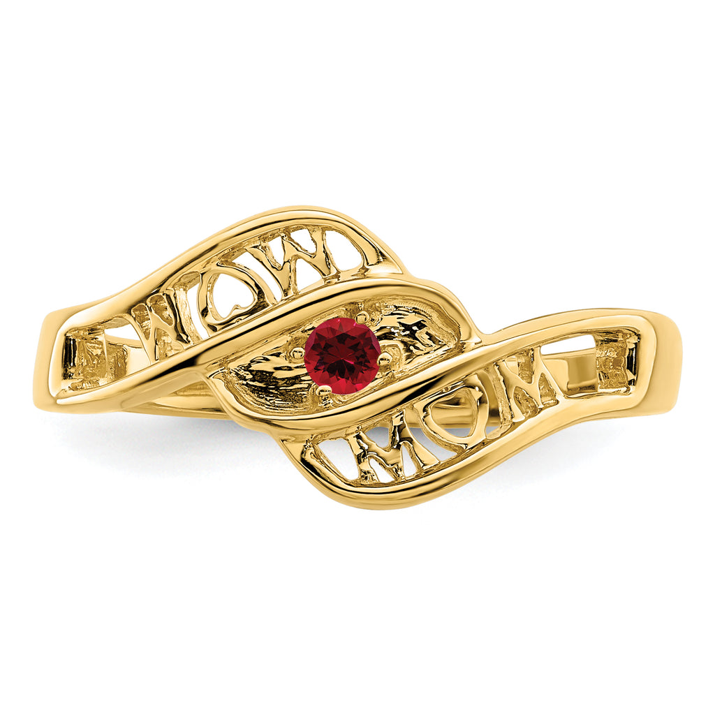 14k Genuine family jewelry ring