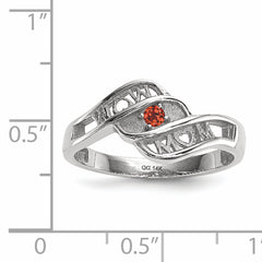 14k White Gold Genuine family jewelry ring