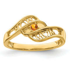 14k Genuine family jewelry ring